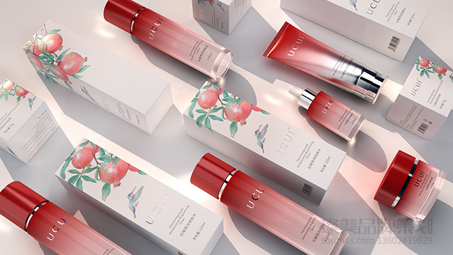 優(yōu)粹護(hù)膚植物國潮風(fēng)包裝設(shè)計圖