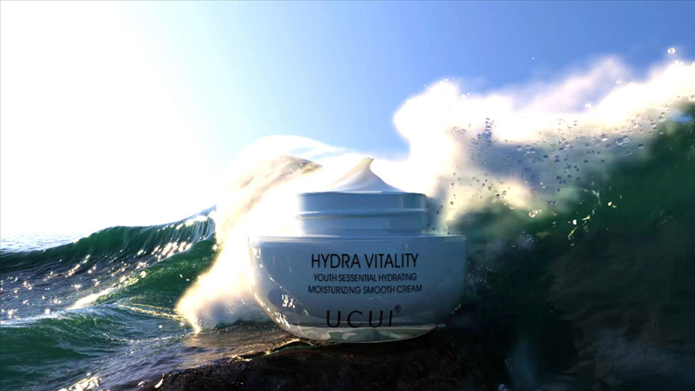 海洋元素化妝品品牌視頻包裝設(shè)計07