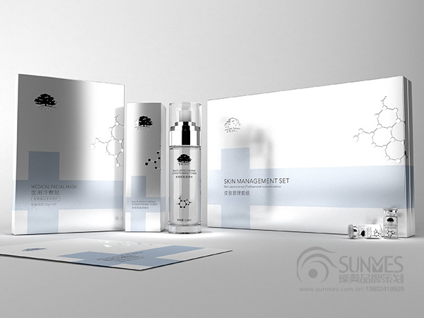 柏束醫(yī)美系化妝品包裝設計2